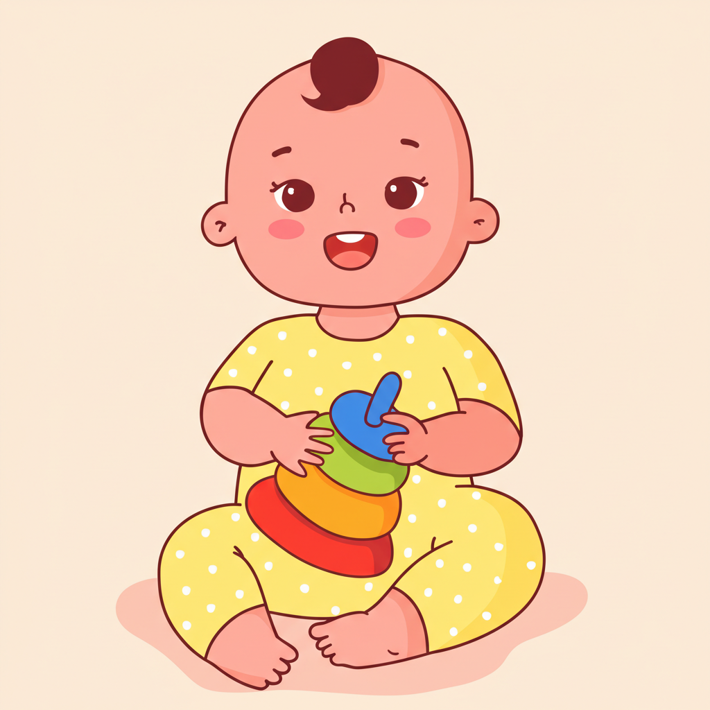 Baby illustration